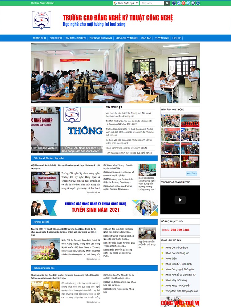 Cao Đẳng Kỹ Thuật
