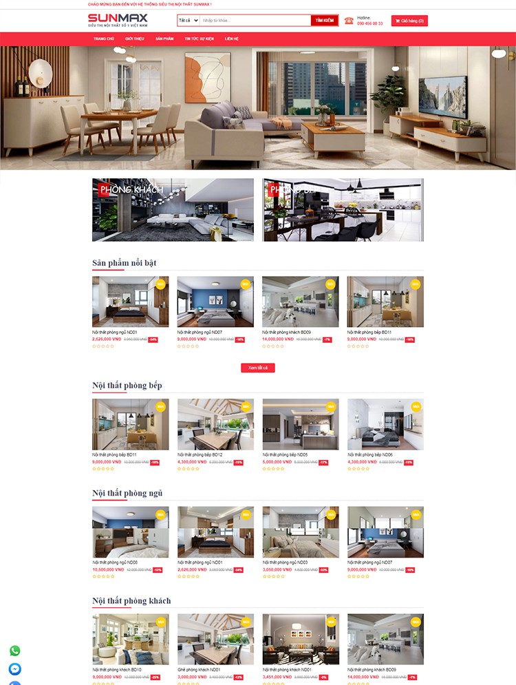 Siêu thị Nội Thất SUNMAX 